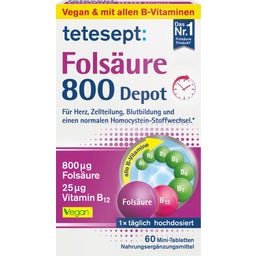 tetesept Folsäure 800 Depot - 60 Tabletten