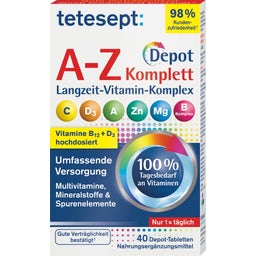 tetesept Vitamin A-Z Depot - 40 tabl.