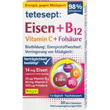 tetesept Železo + B12 + C + folna kislina