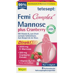 tetesept Femi Complex Mannose - 8 Beutel
