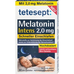 tetesept Melatonin Intens 2 mg - 30 tabl.