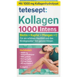 tetesept Kolagen 1000 - Intens - 30 tabl.