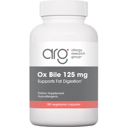 Allergy Research Group Ox Bile 125 - 180 veg. kapselia