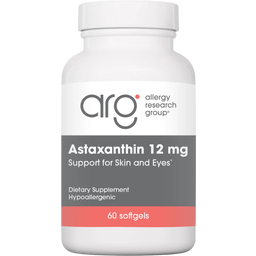 Allergy Research Group Astaxanthin 12 mg - 60 softgels
