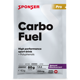 Carbo Fuel Natürliche Schwarze Johannisbeere - 1 x 83 g