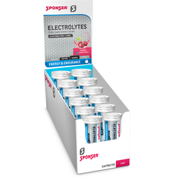 Sponser® Sport Food Electrolytes Cherry 12 x 10 Tabs à 4,5 g - 120 Brausetabletten