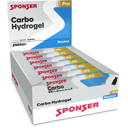 Sponser® Sport Food Carbo Hydrogel Neutral - 20 x 60 g