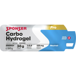 Sponser Sport Food Carbo Hydrogel - Neutral - 1 x 60 g