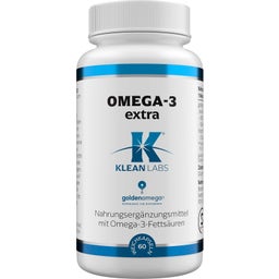 KLEAN LABS Omega-3 extra - 60 gélových kapsúl