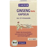 HOYER Luomu ginseng -kapselit