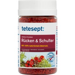 tetesept Selkä ja olkapäät merisuolalla - 100 g