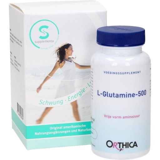 Orthica L-Glutamine-500 - 60 Capsules