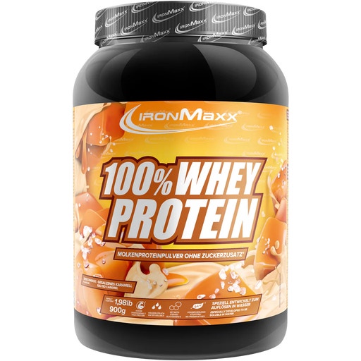 ironMaxx 100% Whey Protein - Salted Caramel