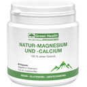 Green Health Natur-Magnesium und -Calcium - 90 kapsułek