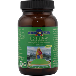 BioKing Organic Iron+C - 60 capsules