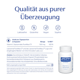pure encapsulations Vitamin C liposomal - 60 Kapseln