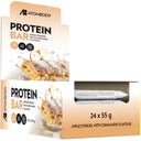Atombody Protein bar 24x55g - Strudel de maçã com chocolate branco