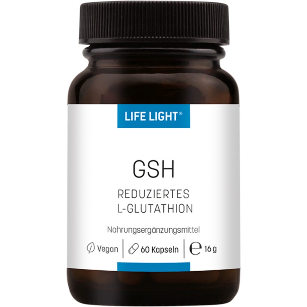 GSH- Reduced L-Glutathion, 60 capsules - Life Light