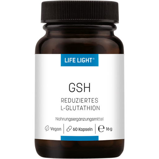 Life Light GSH - reduziertes L-Glutathion - 60 Kapseln