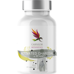 Carnium Botanicals Activated Charcoal + Fennel - 90 capsules