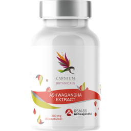 Carnium Botanicals Ashwagandha Extract KSM66 - 60 kapslí