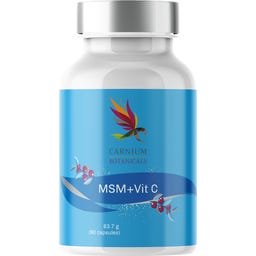 Carnium Botanicals MSM + Vitamin C - 90 Kapslar