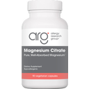 Allergy Research Group Magnesiumsitraatti - 180 veg. kapselia