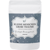 Teesäckchen "Kleine Menschen große Träume"