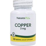 Nature's Plus Koppar 3 mg
