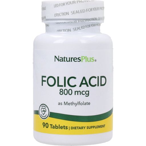 Nature's Plus Folsäure 800 mcg - 90 Tabletten