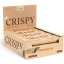 CRISPY Barrette Proteiche Vegan - Confezione da 12 Pezzi, Cinnamon Roll (12 barrette)
