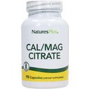 Nature's Plus Calcium/Magnesium-Citrat 500/250 mg - 90 Kapsułek roślinnych