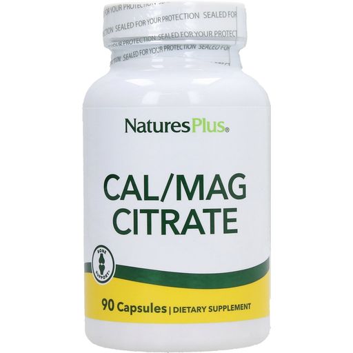 Nature's Plus Cal/Mag Citrate - Gélules - 90 gélules veg.