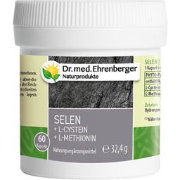 Dr. Ehrenberger Organic & Natural Products Selenium + L-Cysteine + L-Methionine - 60 capsules