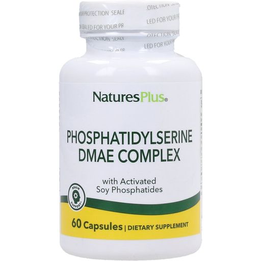 Nature's Plus Fosfatidyyliseriini / DMAE-yhdistelmä - 60 veg. kapselia