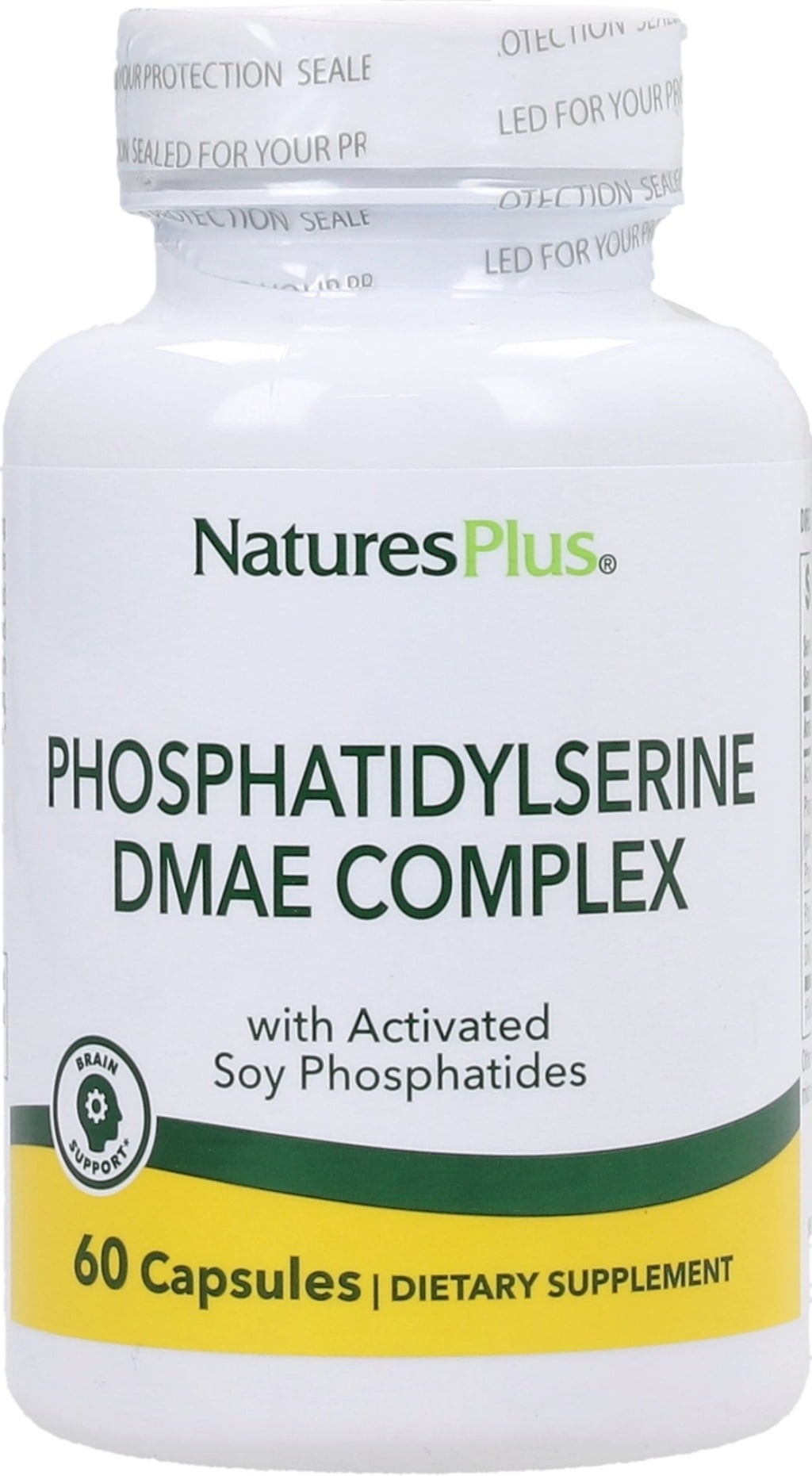 Nature's Plus Phosphatidylserin/DMAE Complex - 60 veg. Kapseln