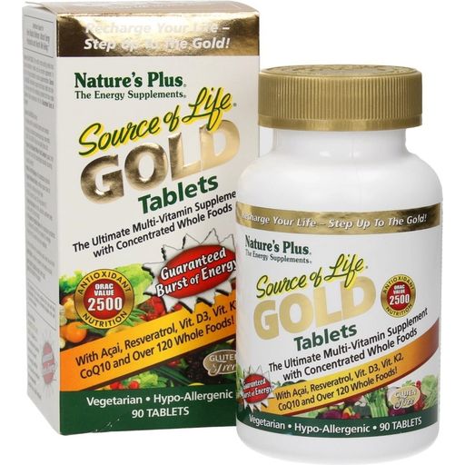 Nature's Plus Source of Life Gold Tabletten - 90 Tabletten