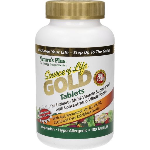 Nature's Plus Source of Life Gold Tablets - 180 tabl.