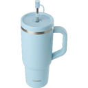 Insulated Travel Cup Inox - Matt - 900 ml - Pastel blue