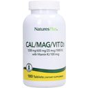 NaturesPlus Cal/Mag/Vit. D3 with Vitamin K2 - 180 tablets