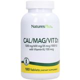 Nature's Plus Cal/Mag/Vit. D3 mit Vitamin K2