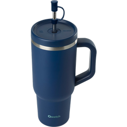 Qwetch Travel cup isotherme inox - Matt - 900ml - Midnight blue