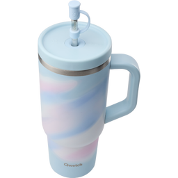Insulated Travel Cup Inox - Aura - 900 ml - Pastel blue