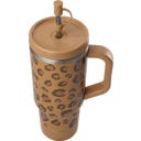 Qwetch Isotherme Inox Travel Cup - Wild - 900ml - Camel