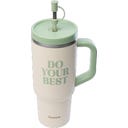 Travel cup isotherme inox - Level up - 900ml, Sand