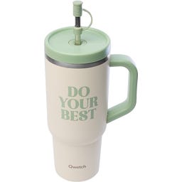 Travel cup isotherme inox - Level up - 900 ml - Sand