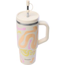 Travel Cup Isotherme Inox - Waves - 900ml