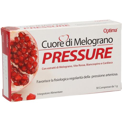 Optima Naturals Cuore di Melograno Pressure - 30 Tabletten