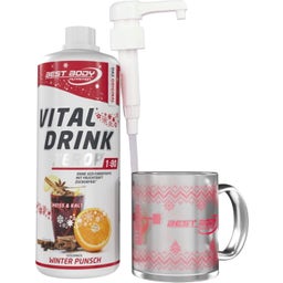 Best Body Nutrition Zimowy poncz z kubkiem i pompką dozującą - 