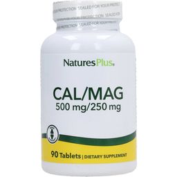 Nature's Plus Cal/Mag Tabs 500/250 mg - 90 tablets